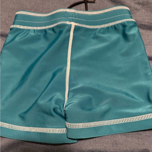 Tea Collection Blue Fish Print Rashguard Set - Picture 3 of 5